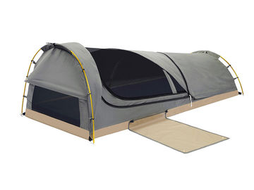 Płótno Camping Namiot Swag 2-osobowy z siatki 450GSM PVC Floor / Mesh Window