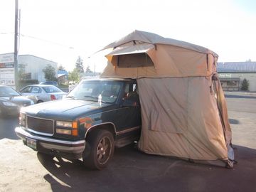 Przenośny namiot 4x4 do dachów górnych do turystyki pieszej