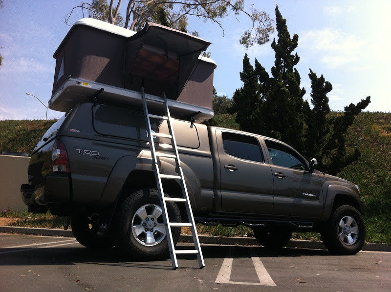 Double Big Foot Automatyczny namiot dachowy, Jeep Hard Top Tent Opływowy kształt