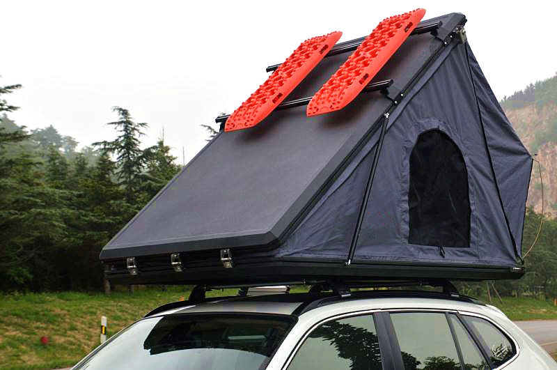 Rodzinny Camping SUV Hard Shell 125cm 4x4 Namiot dachowy z drabiną teleskopową