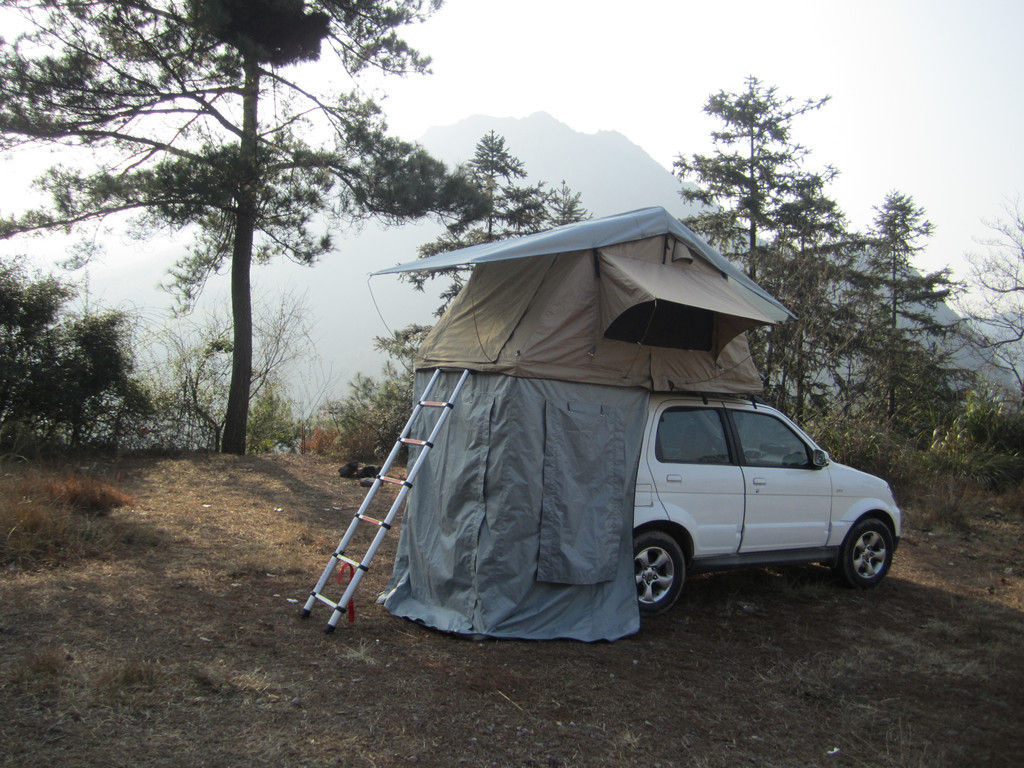 Namiot dachowy Anti Water Car z wysuwaną aluminiową drabinką 2M