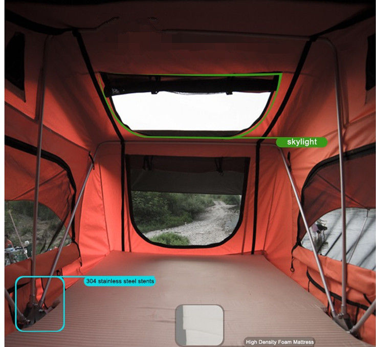 Wodoodporny namiot 4x4 do namiotu samochodowego z materacem o grubości 6 cm