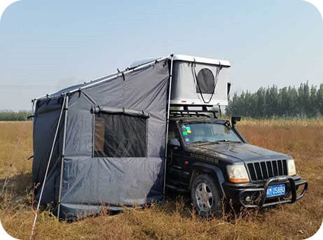 Hard Shell Automatyczny namiot dachowy Wysoka wytrzymałość Łatwy montaż / demontaż