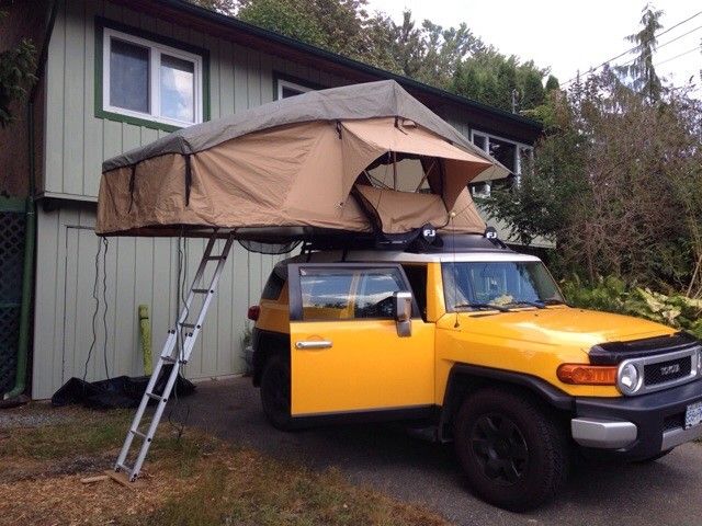 Łatwa instalacja Namiot dachowy markizy, Oddychający namiot markizy samochodowej dla 3 osób